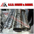 extruder screw barrel / twin screw barrel for extruder/ parallel screw barrel/ screw barrel